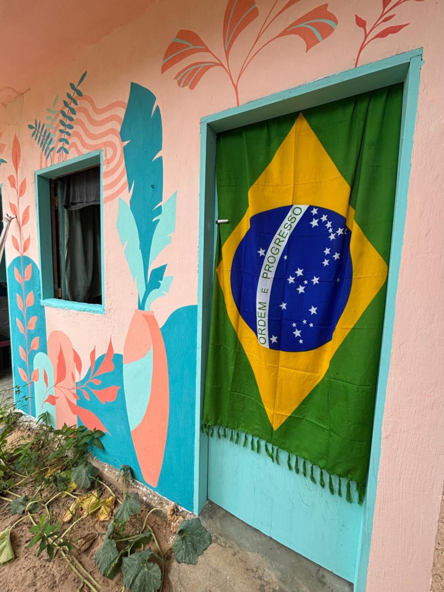 Hostel Flor Da Vida Canoa Quebrada Exterior foto