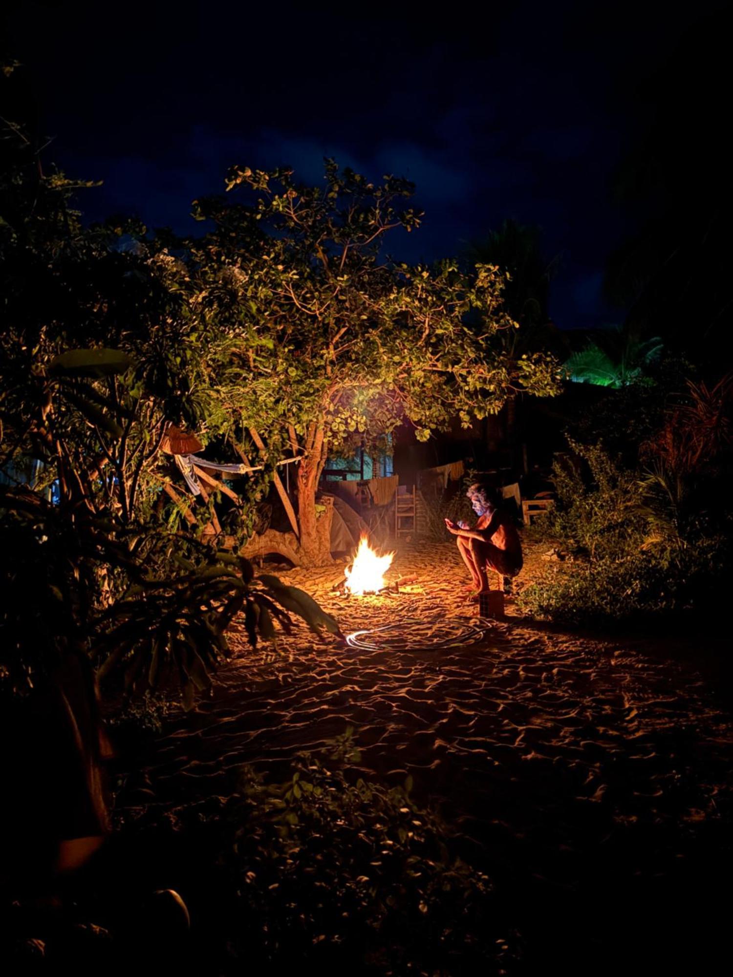 Hostel Flor Da Vida Canoa Quebrada Exterior foto